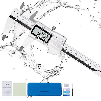 #ad #ad 6quot; 150mm Absolute Digital Digimatic Vernier Caliper Micrometer LCD Gauge Measure $17.99