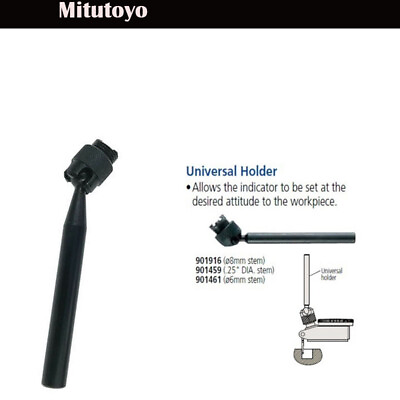 #ad Universial Mitutoyo Indicator Holder Fit for Dial Test Indicator 901916 21CZA233 $36.00