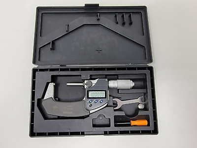 #ad Mitutoyo Micrometer Digital 1 2quot; IP65 W Case and Tool Works great $179.99