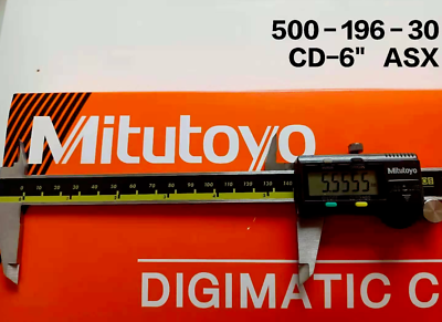 #ad 1pc 500 196 30 150mm 0 6quot; Absolute Digital Digimatic Vernier Caliper AOS Newest $39.99