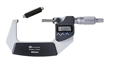 #ad Mitutoyo Micrometer BMD 75MX 395 273 30 Digimatic Double Spherical Micrometer $270.75