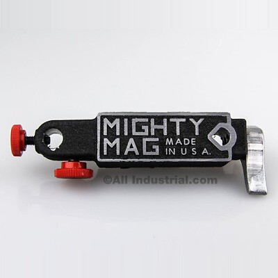 #ad Mighty Mag Universal Magnetic Base Quick Release Test Dial Indicator Holder USA $19.59