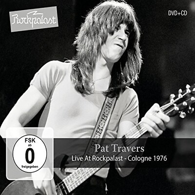 #ad Pat Travers Live At Rockpalast: Cologne 1976 Used Very Good CD With DVD $16.68