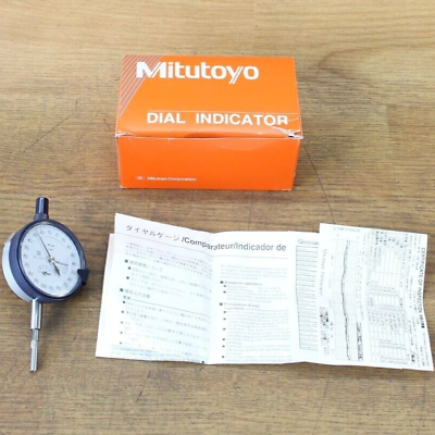 #ad Mitutoyo 2109S 10 2109S Micron Dial Indicator 0 1mm Range 0.001mm Graduation $80.00