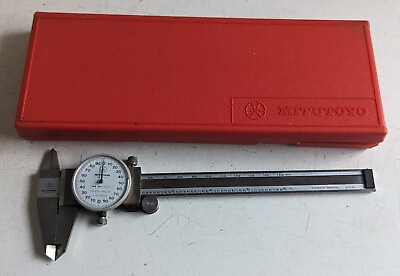 #ad #ad MITUTOYO 505 626 Dial Caliper 6 inch Made In JAPAN $75.00