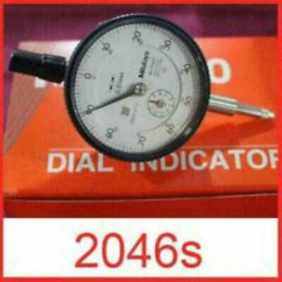 #ad Mitutoyo Dial Indicator 0 10mm 2046S Made in JAPAN $61.46