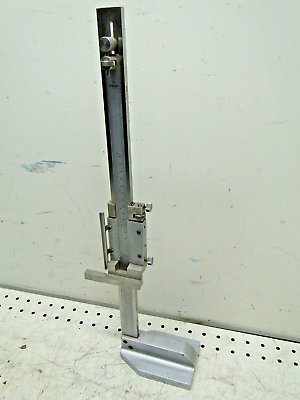 #ad Vintage Mitutoyo 12” inch Imperial Vernier Height Gage Gauge Stainless Machinist $139.00