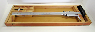 #ad Starrett No. 255 20quot; Vernier Height Gage Excellent Hardened amp; Stabilized $185.00