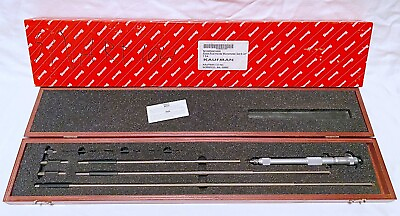 #ad STARRETT Inside Micrometer Set № 124CZ 8 – 32” NEW with Box and Case $499.00