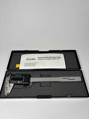 #ad Cabela#x27;s Electronic Digital Caliper 6quot; 150 mm LCD Display Inch Metric Fractions $24.95