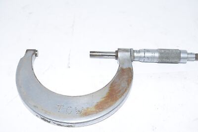 #ad Vintage Tubular Micrometer 2 3#x27;#x27; Outside Micrometer $28.99