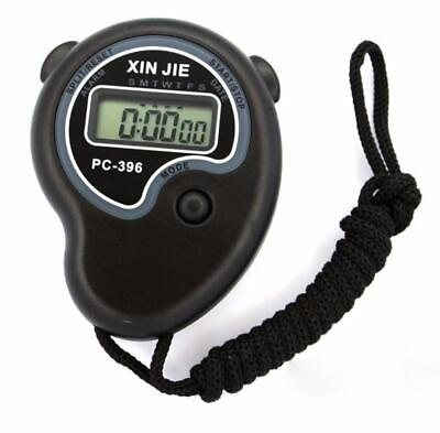 #ad Stopwatch Stop Watch LCD Digital Professional Chronograph Timer Counter Sports $8.71