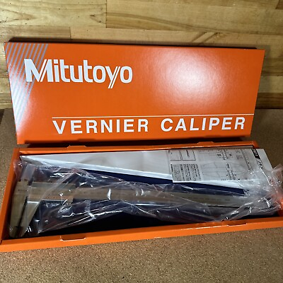 #ad #ad New Mitutoyo 530 322 Vernier Caliper Measuring Range 0 300mm Metric Japan $174.00