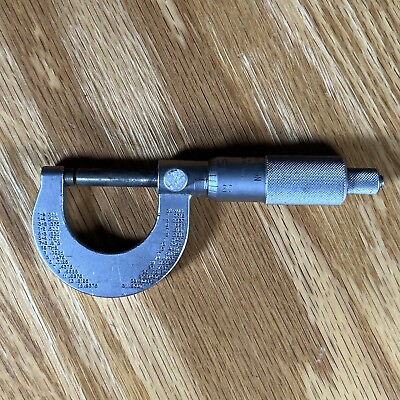 #ad Vintage Sears Companion 64 THS 0 1quot; .001 Micrometer Metal Working Mic $17.99