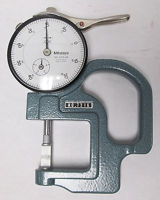 #ad Mitutoyo 7316 Dial Thickness Gauge 0 .4quot; $129.00