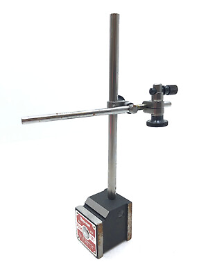 #ad Starrett 657AA Magnetic Base Indicator Positioner Holder Set Rigid Arm 150Lb $99.70