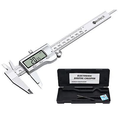 #ad Neoteck 0 6quot; Digital Vernier Caliper Stainless Steel Gauge Micrometer Measuring $23.95