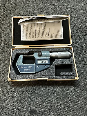 #ad #ad Mitutoyo 293 369 Digital Micrometer w Case amp; Manual SOLD AS IS $85.00
