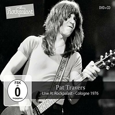#ad Pat Travers Live At Rockpalast: Cologne 1976 New CD With DVD $22.41