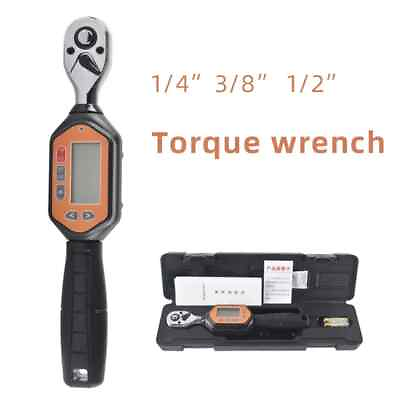 #ad 10 200Nm Digital Torque Wrench Ratchet 1 4quot; 3 8quot; 1 2quot; Torque Electronic Wrenches $59.83