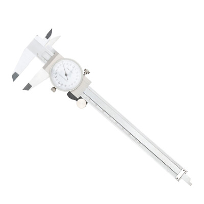 #ad #ad 0 150mm 0 6quot; Dial Caliper Stainless 1 Way Measuring Vernier Caliper Shock Proof $26.63