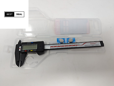 #ad Digital Caliper 6 Inch with Large LCD Screen Inch Mm Fraction Conversion300Mm $15.04