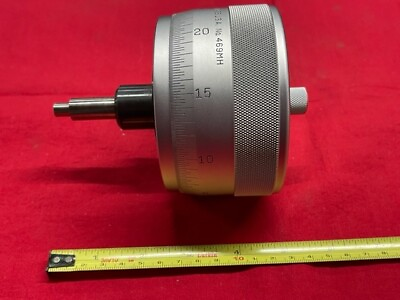 #ad Starrett 469MHSP 25 Micrometer Head Speeder Plain Thimble 0 25mm VINTAGE $630.00