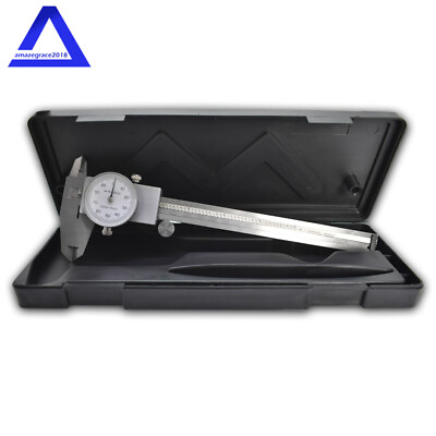 #ad #ad 3PCS STAINLESS STEEL 6quot; DIAL CALIPER SHOCKPROOF .001quot; OF ONE INCH. $56.29